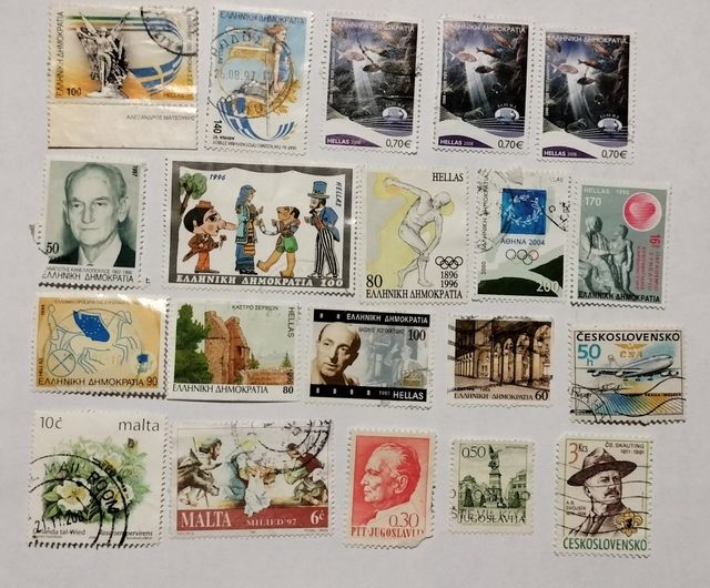 Francobolli varie nazioni 