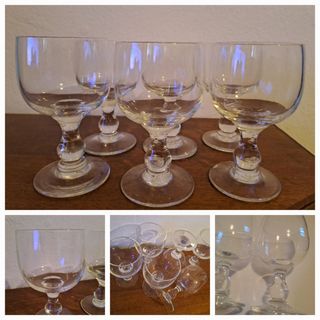 6 calici vintage