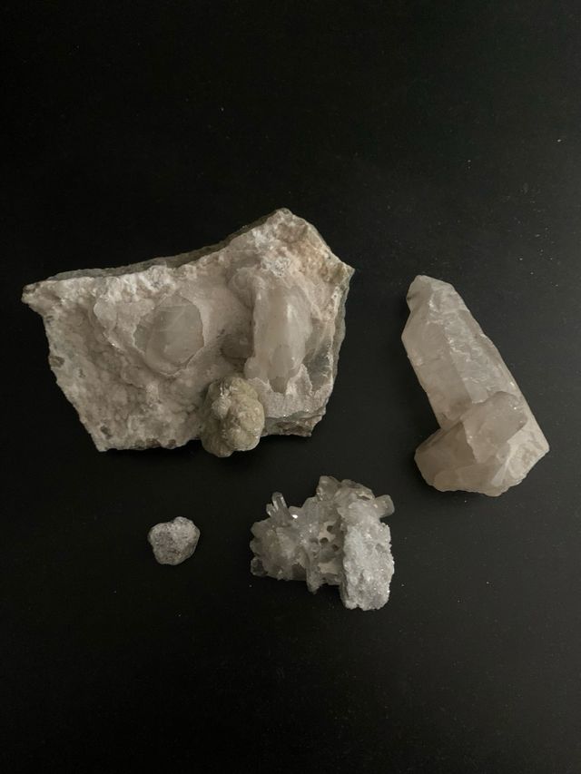 Minerales Cuarzo Blanco