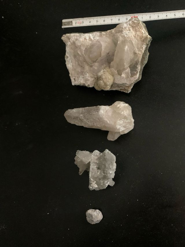 Minerales Cuarzo Blanco