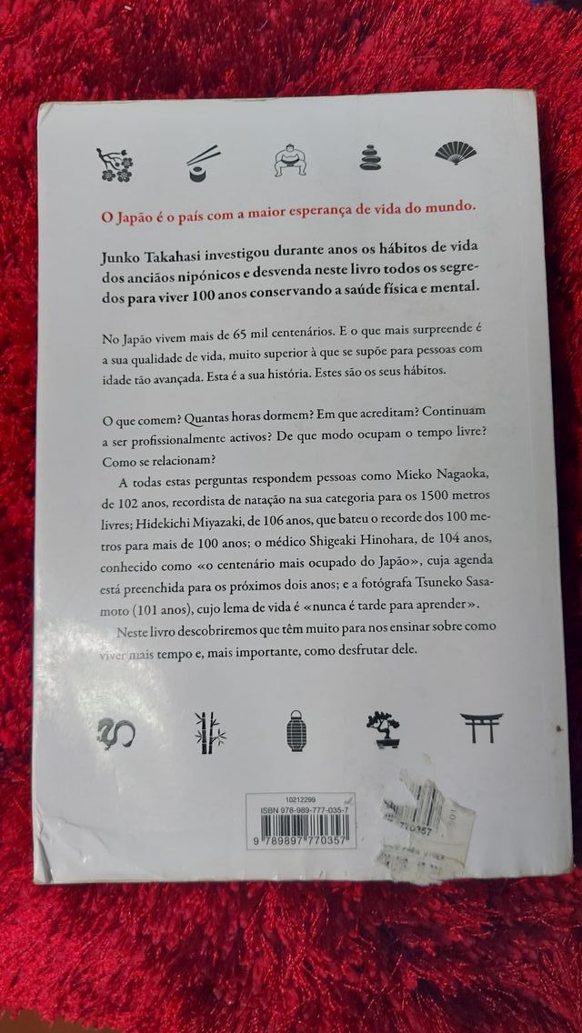 O método Japonês para viver 100 anos - livro