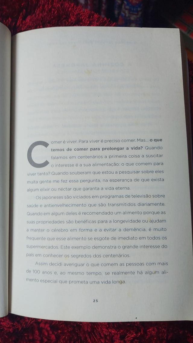 O método Japonês para viver 100 anos - livro
