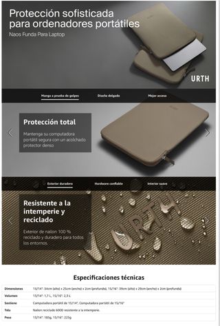 Funda macbook 13/14