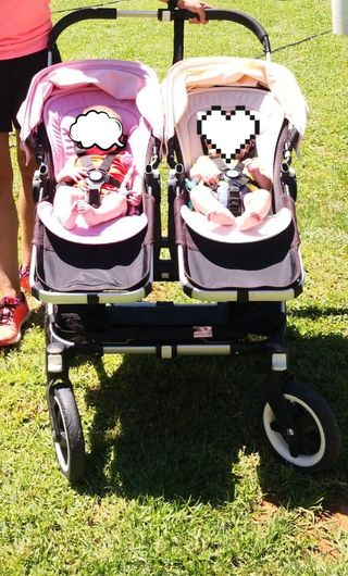 CARRO BUGABOO DONKEY GEMELAR
