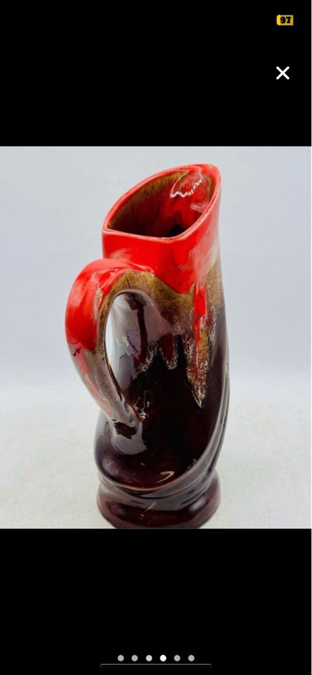 Jarron antiguo años 60 ceramica vallauris