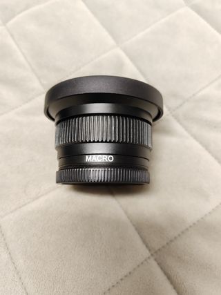 Objetivo neewer macro ojo pez nikon fisheye