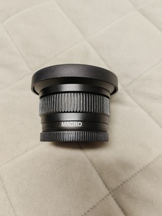 Objetivo neewer macro ojo pez nikon fisheye