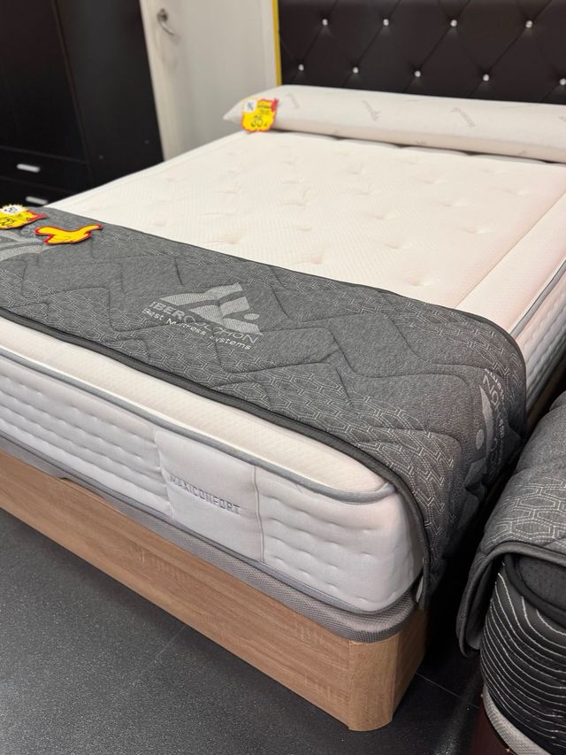 NOVEDAD COLCHÓN DE MUELLE ENSACADO 33CM GROSOR