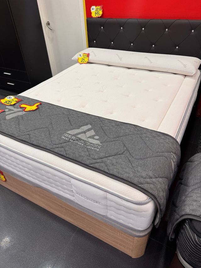 NOVEDAD COLCHÓN DE MUELLE ENSACADO 33CM GROSOR