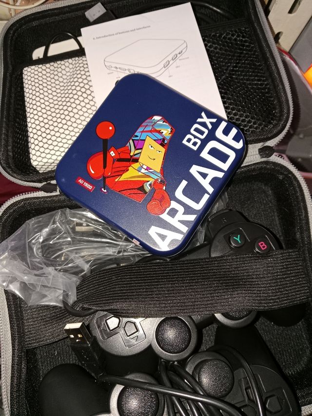 Consola arcade box nueva en su bolsa