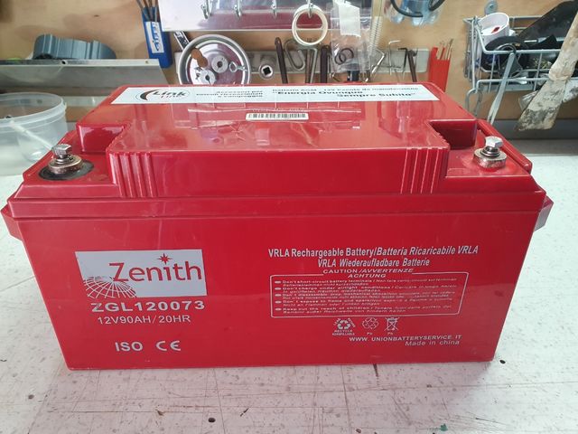 Batería agm 90ah para autocaravana