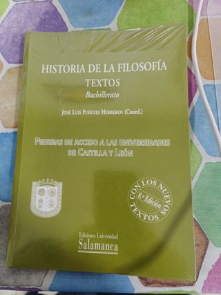 Historia de la filosofía. Textos. Bachillerato, 8ª edición (Spanish Edition)
