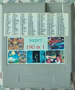 JUEGO NES.  "190 IN 1"