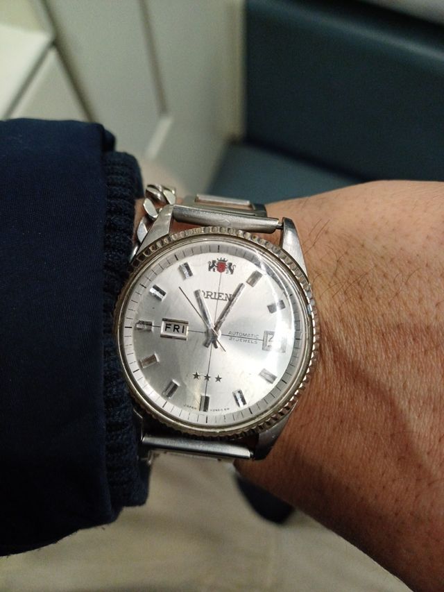 Reloj orient automatico seastar