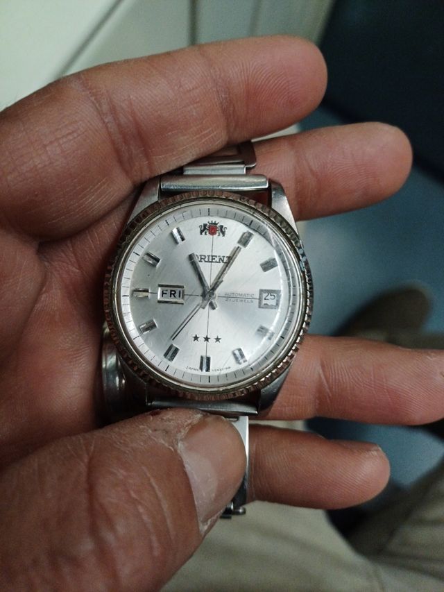 Reloj orient automatico seastar