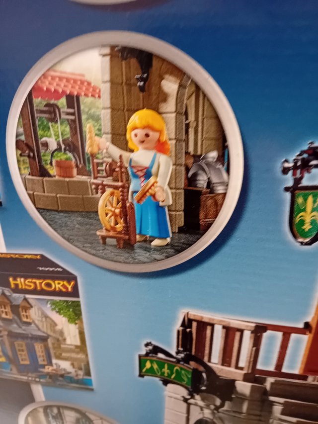 Playmobil gran casa museo pozo precintad