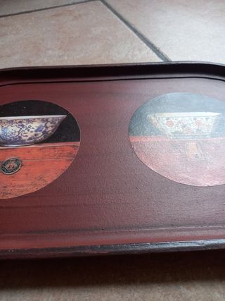 Vassoio in legno