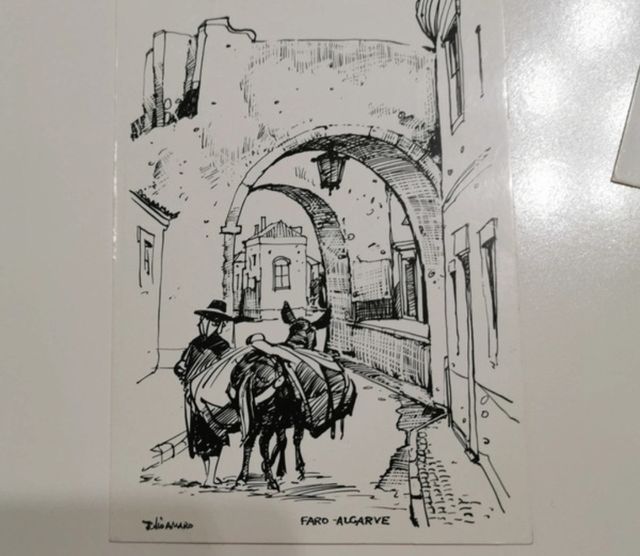 Set 3 cartoline di Julio Amaro