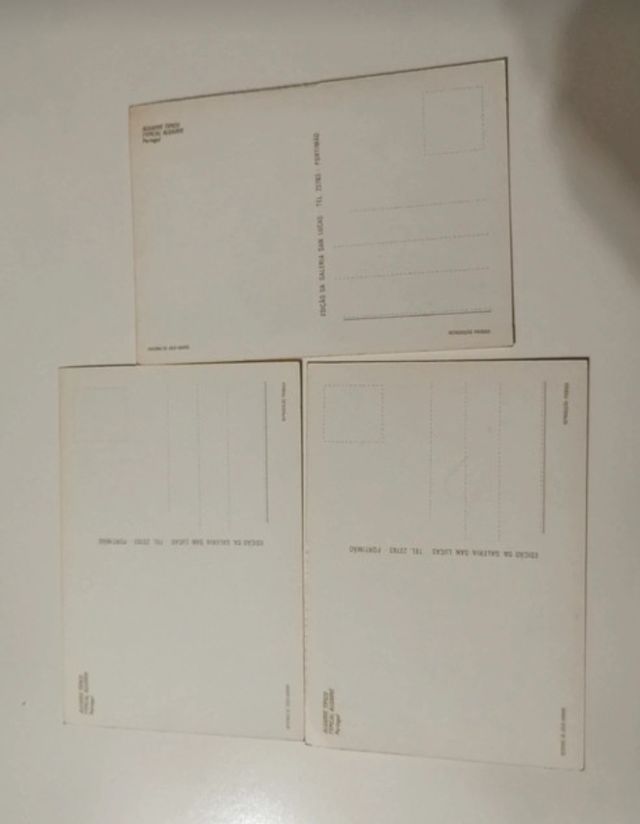 Set 3 cartoline di Julio Amaro