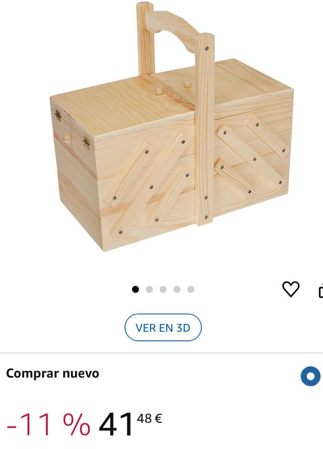Artemio Madera Beige 32 x 16 x 29 cm