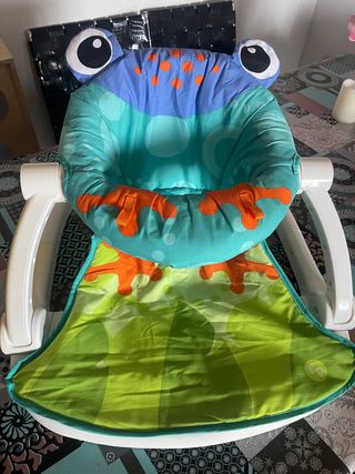 Silla  trona bebe ranita