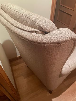 Sillón butaca de tela