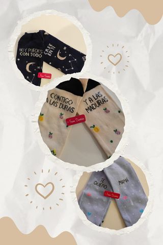 Calcetines con frases