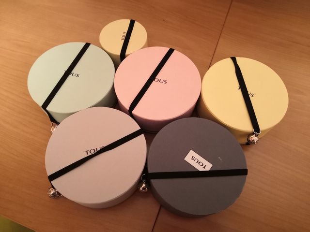 Cajas y bolsas de Tous