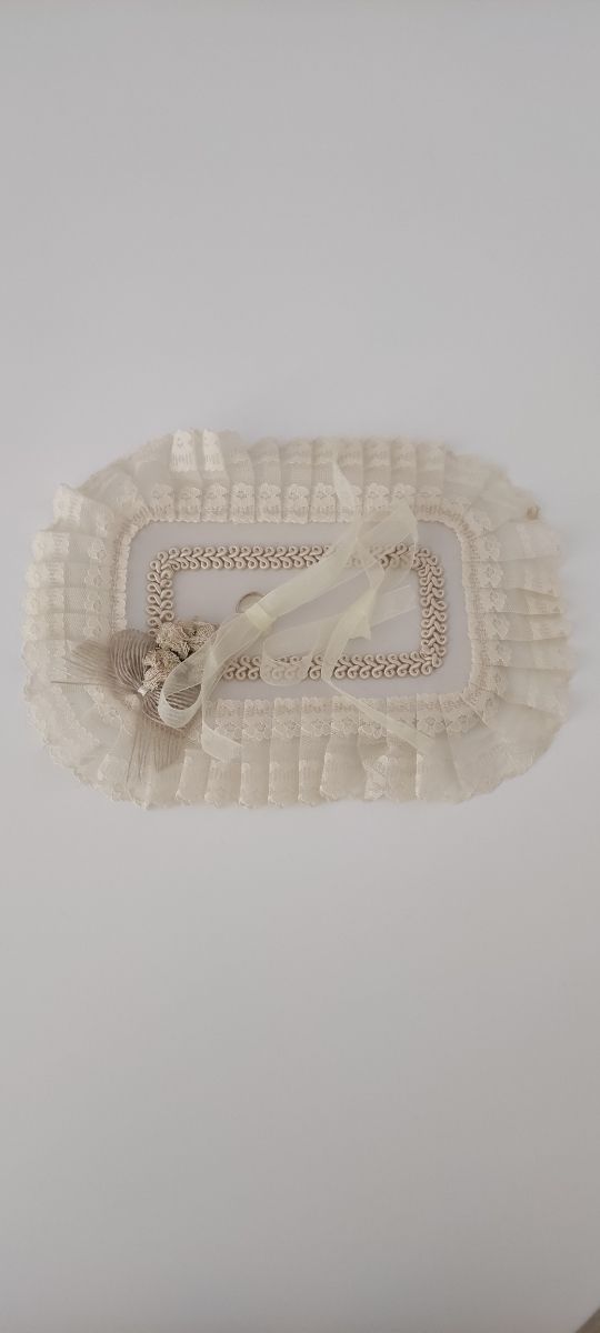 Bandeja boda para llevar anillos