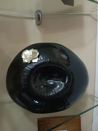 Vaso casa reale con svuotatasche 