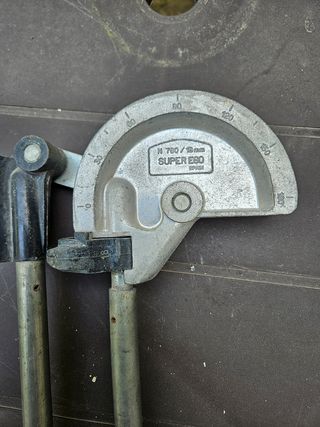 Curvadora tubo manual