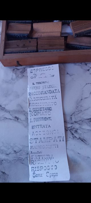 Timbri postali antichi