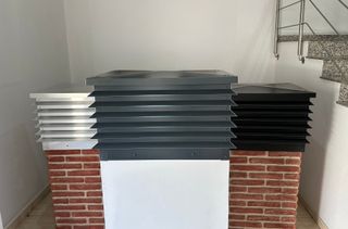Sombrero de chimenea aluminio