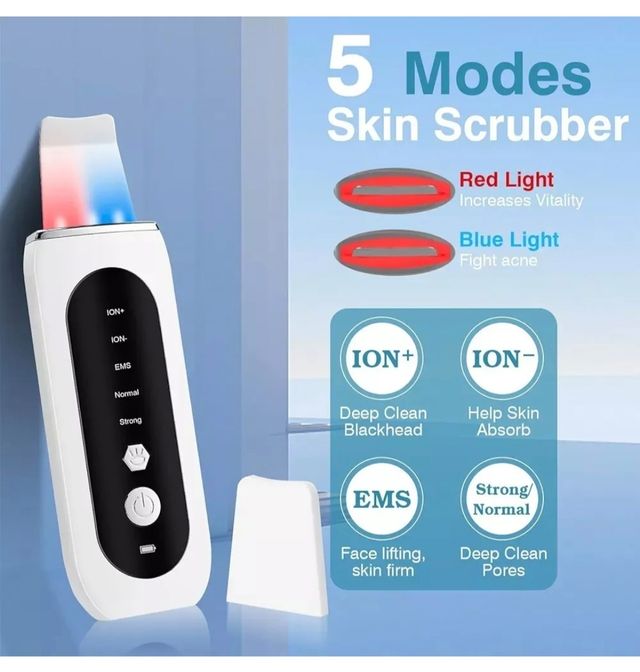 Skin scrubber pulizia viso elettrico