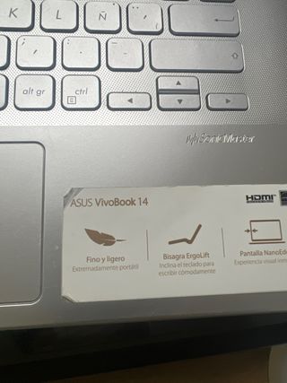 Ordenador ASUS VIVABOOK 14 Core i5 8th Gen