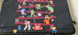 Funda acolchada portátil retro 17" 15"