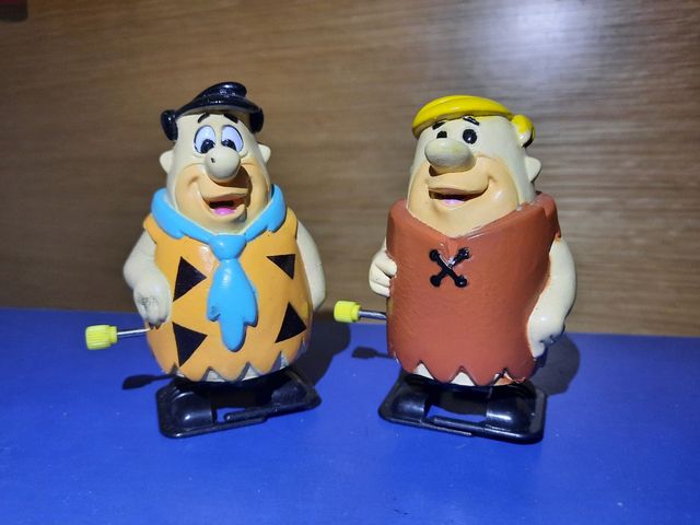 Juguetes de Cuerda Los Picapiedra, 90s.