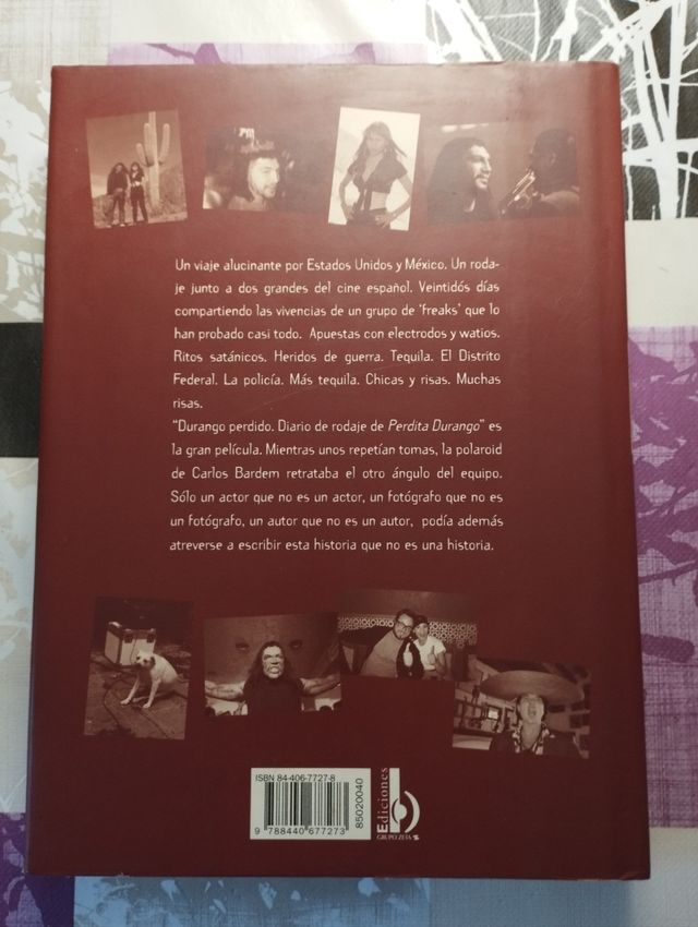 Durango perdido: Diario de rodaje de Perdita Durango (Spanish Edition)