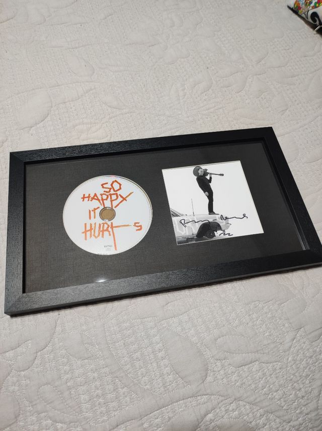 Disco Brayan Adams firmado a mano