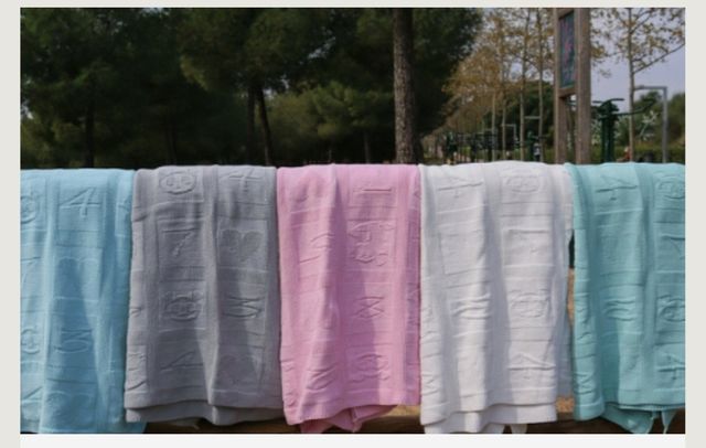 Manta bebé antibacteriana y antiviral