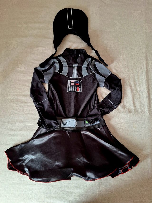Disfraz Darth Vader Star Wars niña