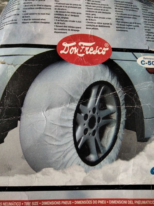 Catena tessile per ghiaccio e neve