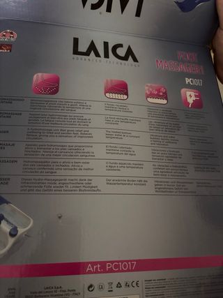 Idromassaggio plantare laica