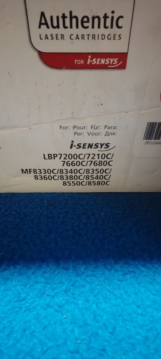 Toner Canon 718,cuatro colores