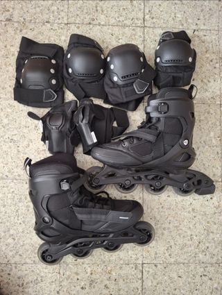 Patines linea talla 42 y protecciones 