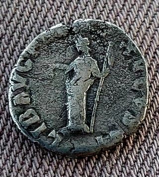 Denario Comodo. Imperio Romano
