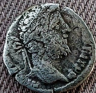 Denario Comodo. Imperio Romano
