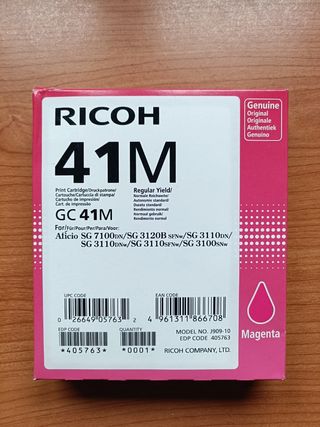 RICOH Cartuchos Tinta Impresora