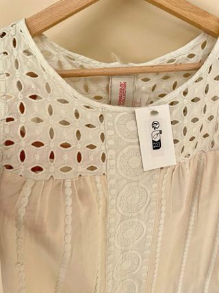 Camiseta calada tirantes 36/S HyM