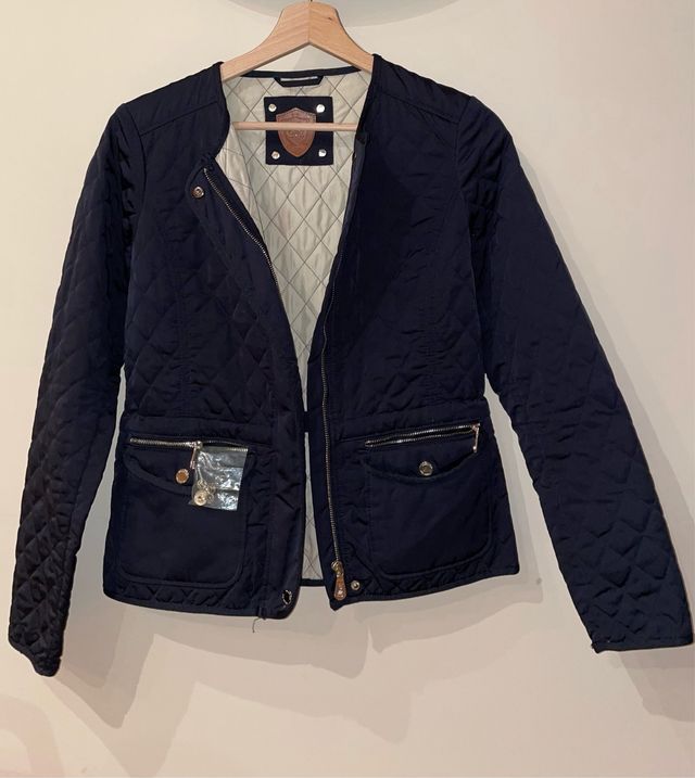 Cazadora parka ligera Massimo Dutti